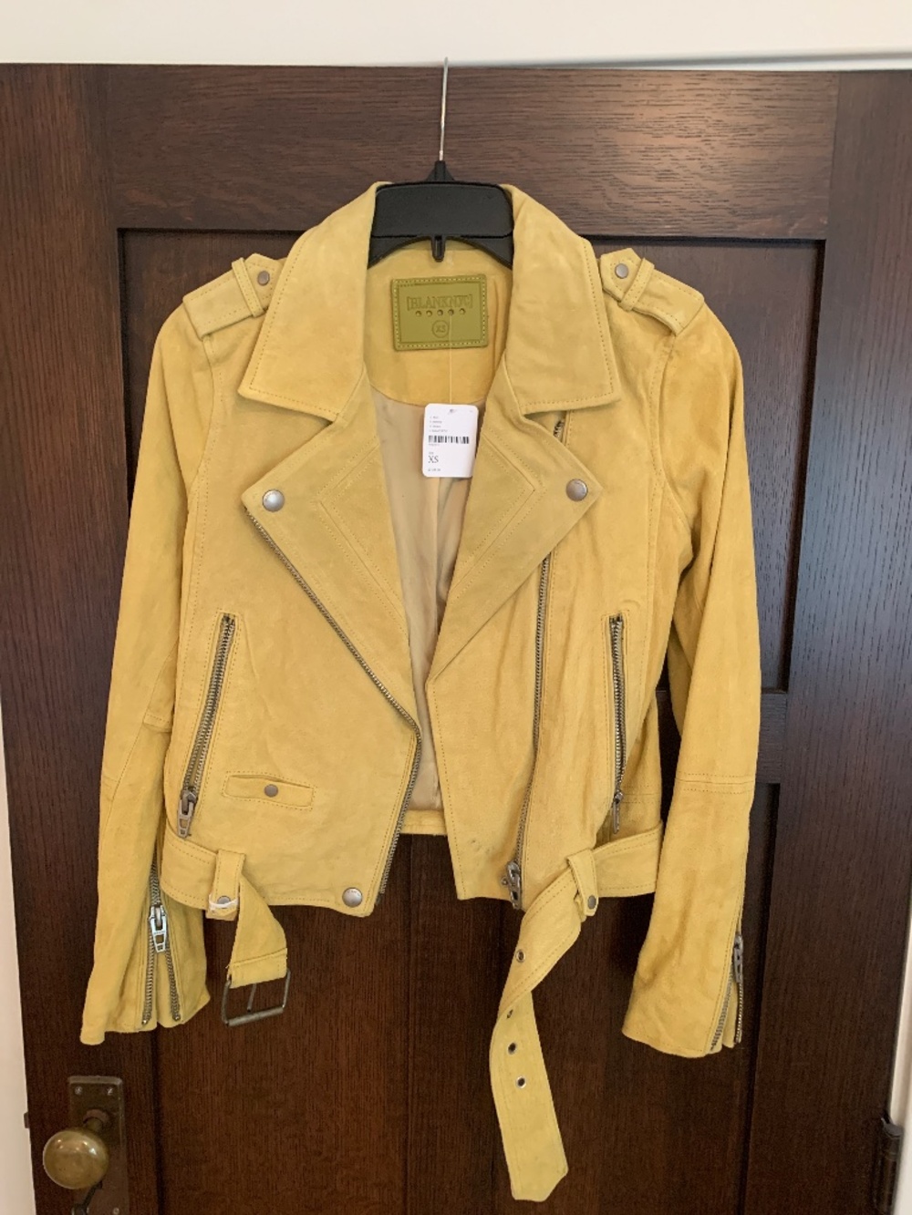 Blank NYC Suede Moto Jacket